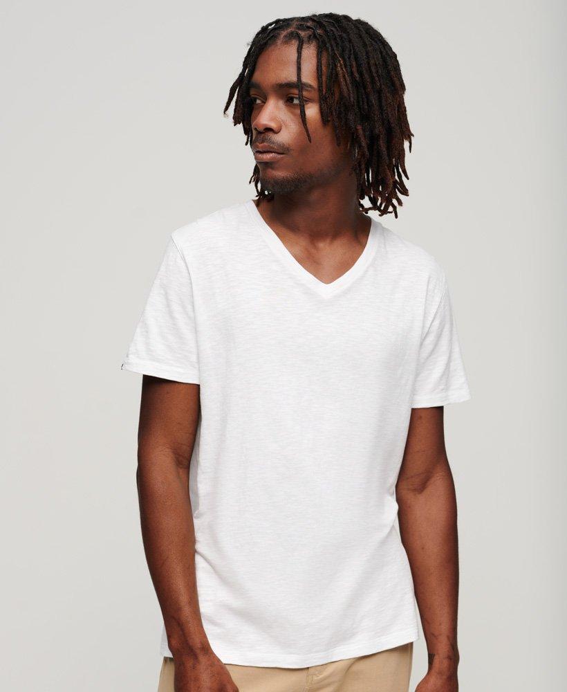Superdry Studios V-neck T-shirt White for Men | Lyst