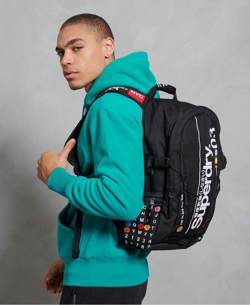 Superdry Nyc Tarp Backpack Black in Blue for Men | Lyst