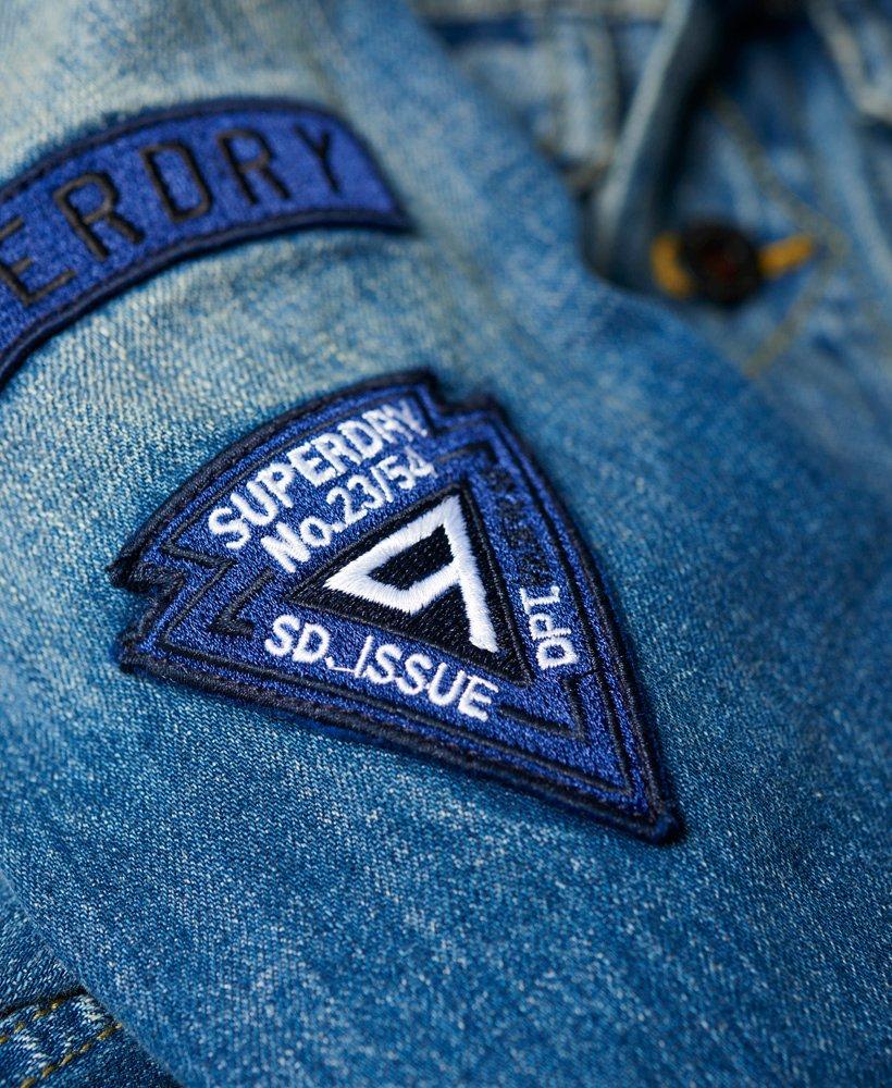 superdry rogue patch trucker