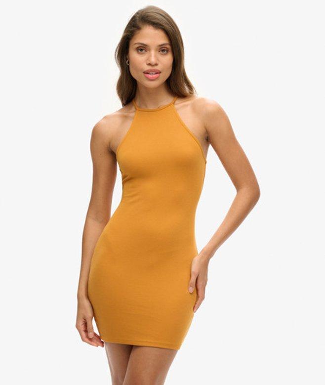 superdry orange dress Superdry Dress Co No.23 Women S Neon Orange Long Sleeve Crotched Yoke Y2K Hippie