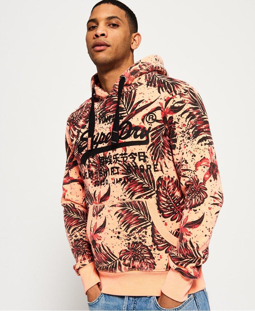 superdry all over print hoodie