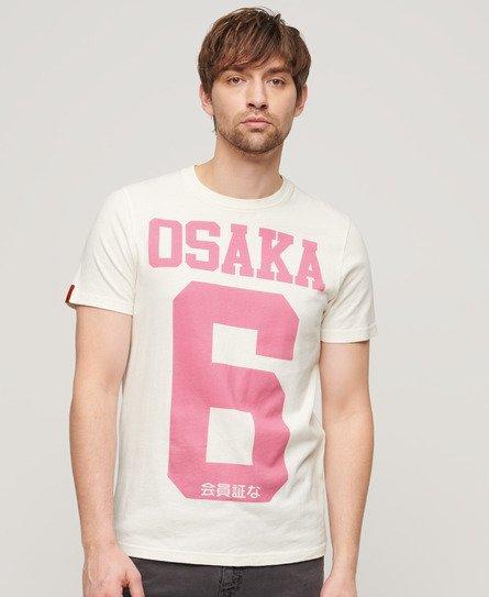 Superdry Osaka 6 Kiss Print T-shirt in Pink for Men | Lyst