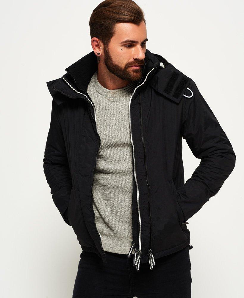 Fashion Clothes, Shoes & Accessories Superdry Hooded Arctic Print Pop Zip  Windcheater Jacket Black Q6Y PR2741323