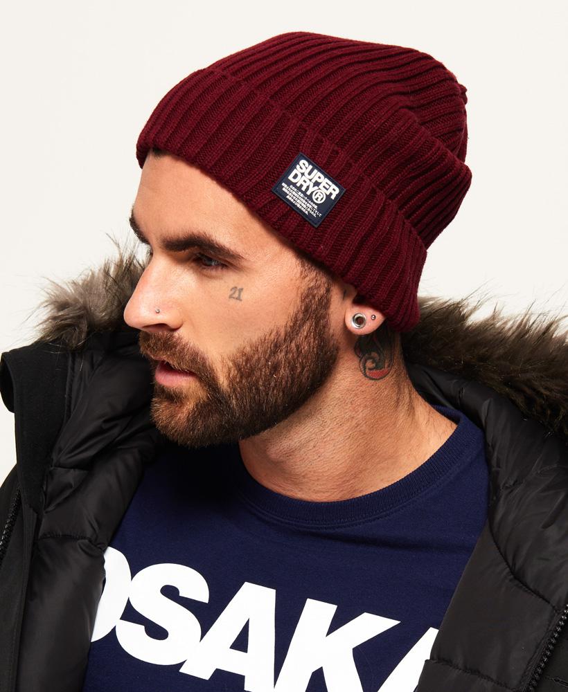 superdry wiseman beanie