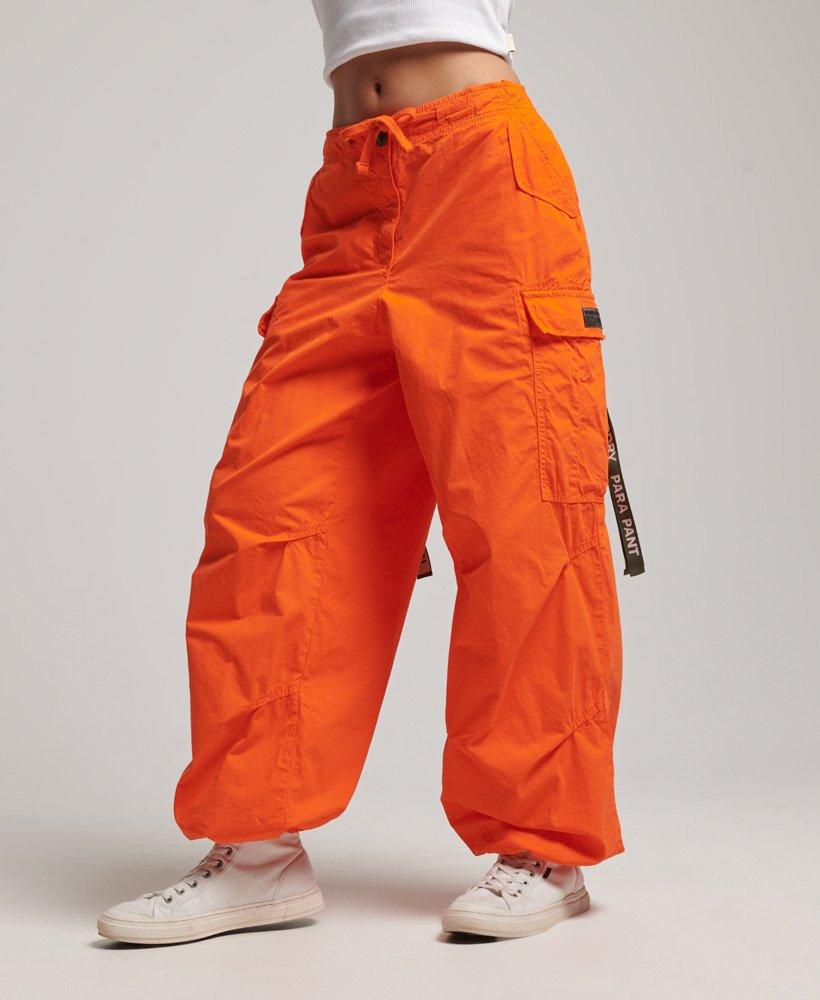 Cargo Parachute Pants - Orange – Salt & Pepper Boutique
