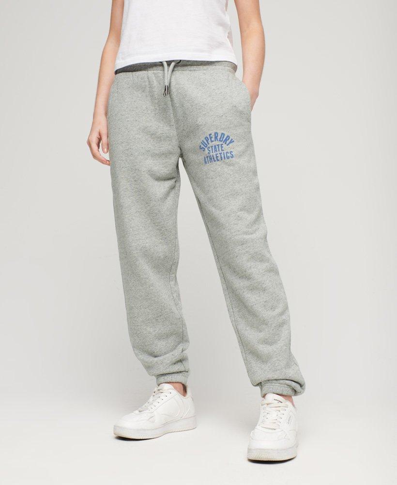 Superdry Athletic College Loose Joggers in Gray | Lyst