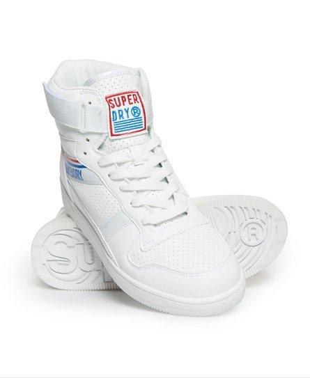 Superdry Urban High Top Trainers in White | Lyst UK