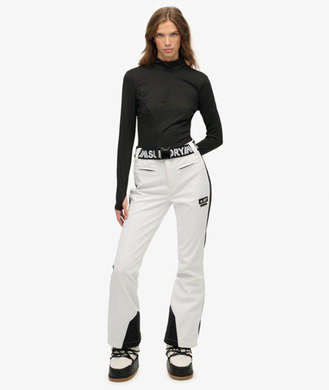 Pantalons coupe droite Superdry pour femme Réductions en ligne