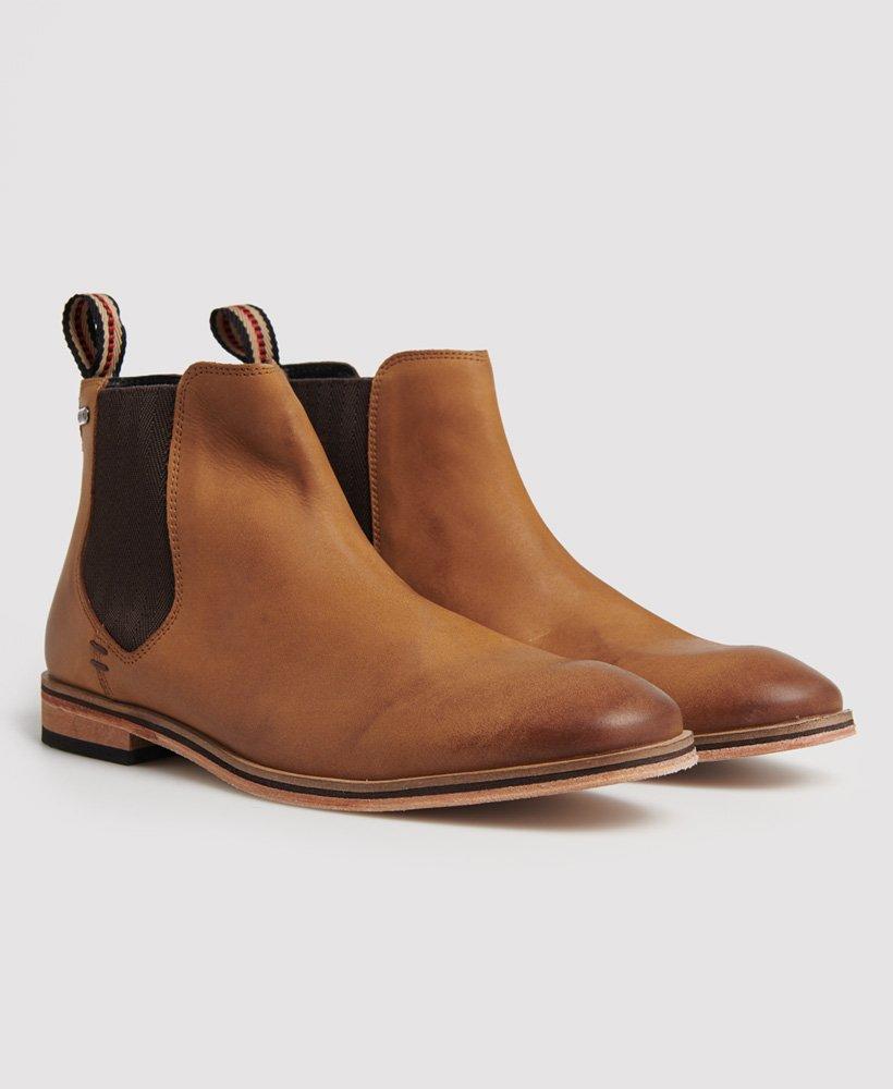Terminologi velstand Muligt Superdry Leather Premium Meteora Chelsea Boots in Tan (Brown) for Men - Lyst