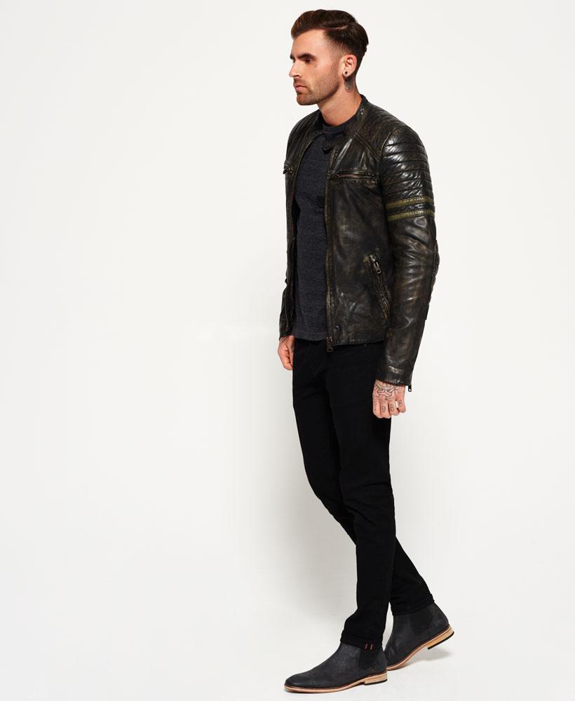 embroidered oversized denim jacket