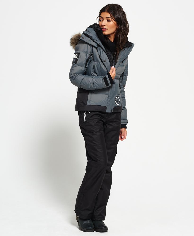 Superdry Synthetic Sub Arctic Super Down Jacket in Charcoal/Black (Black) -  Lyst