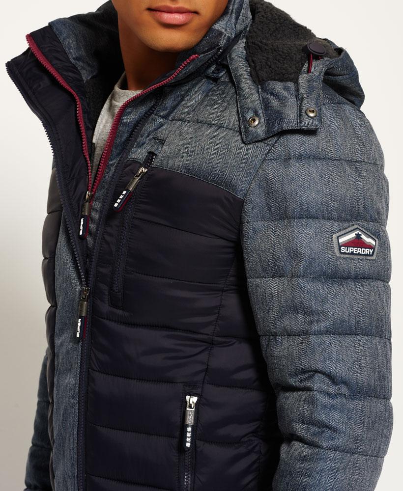 white jacket and jeans