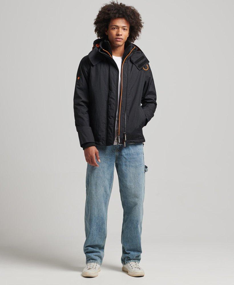 Superdry Pop Zip Hood Arctic Sd-windcheater Jacket in Black for Men | Lyst