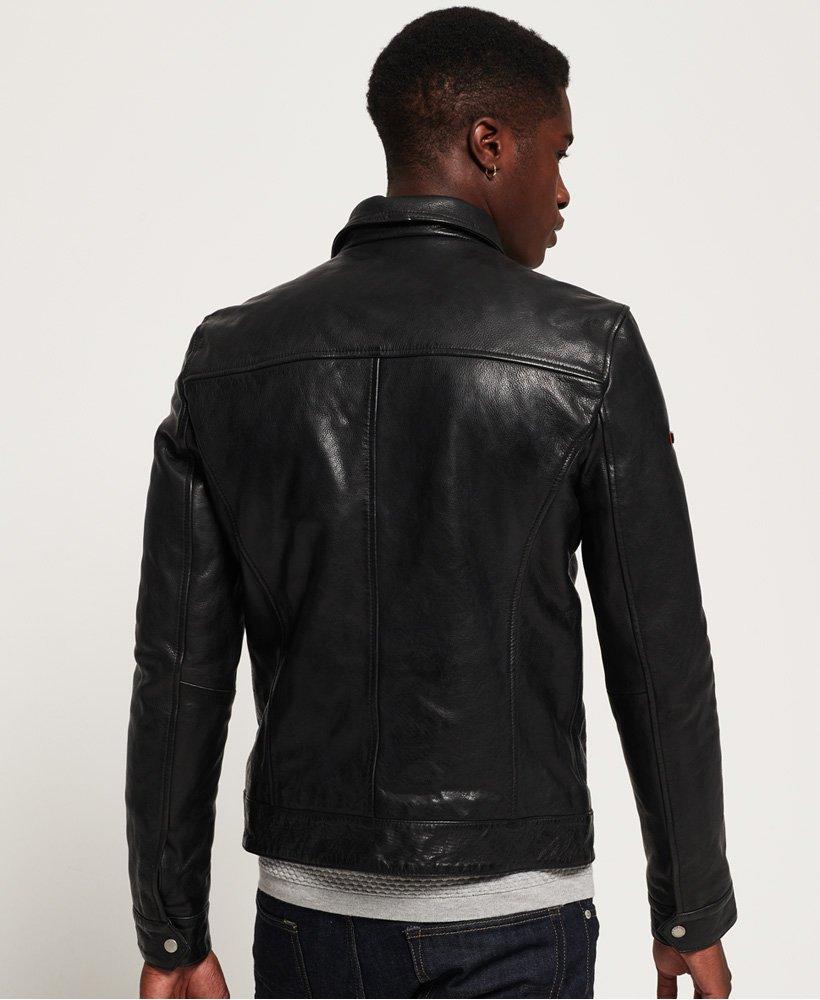 superdry premium leather