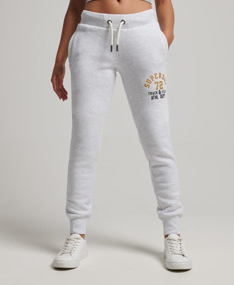 Superdry Track & Field Joggers Light Grey / Ice Marl in Gray | Lyst