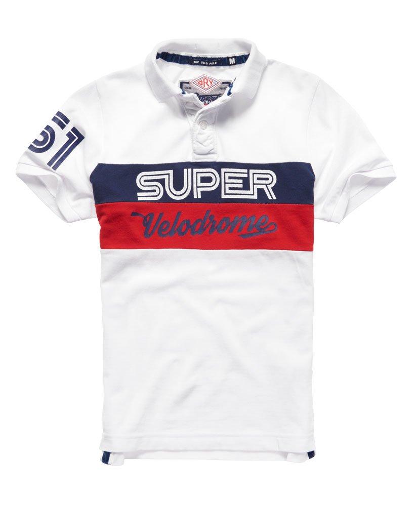 Superdry Velo Polo Shirt White for Men | Lyst