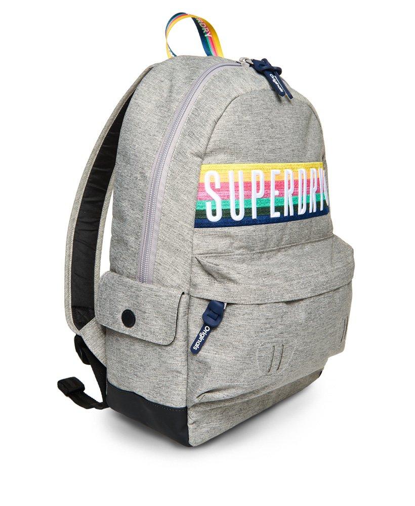 Superdry Rubber Retro Band Montana Backpack in Light Grey (Gray) - Lyst