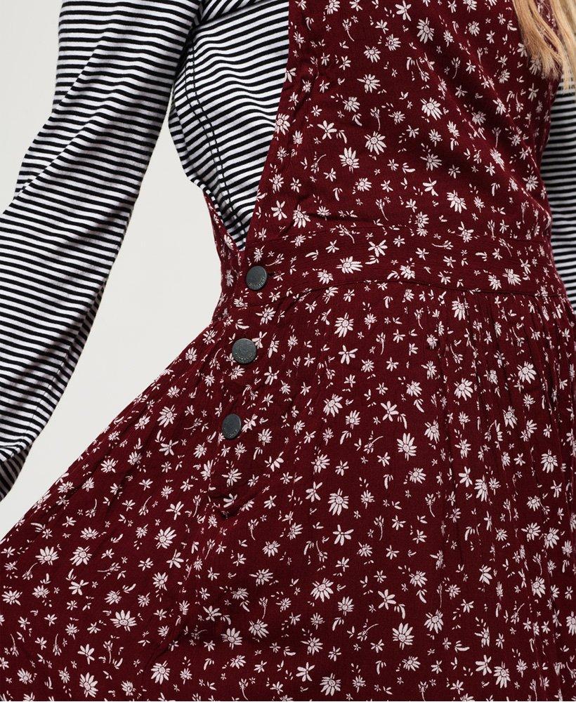 superdry festival dungaree maxi dress
