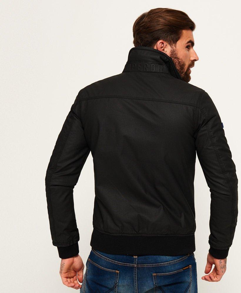 superdry bomber jacket black