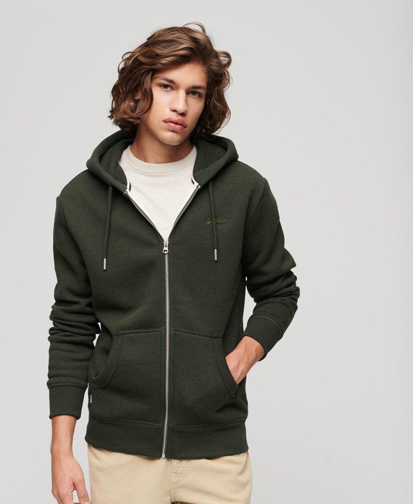Sweat à capuche zippé superdry sale