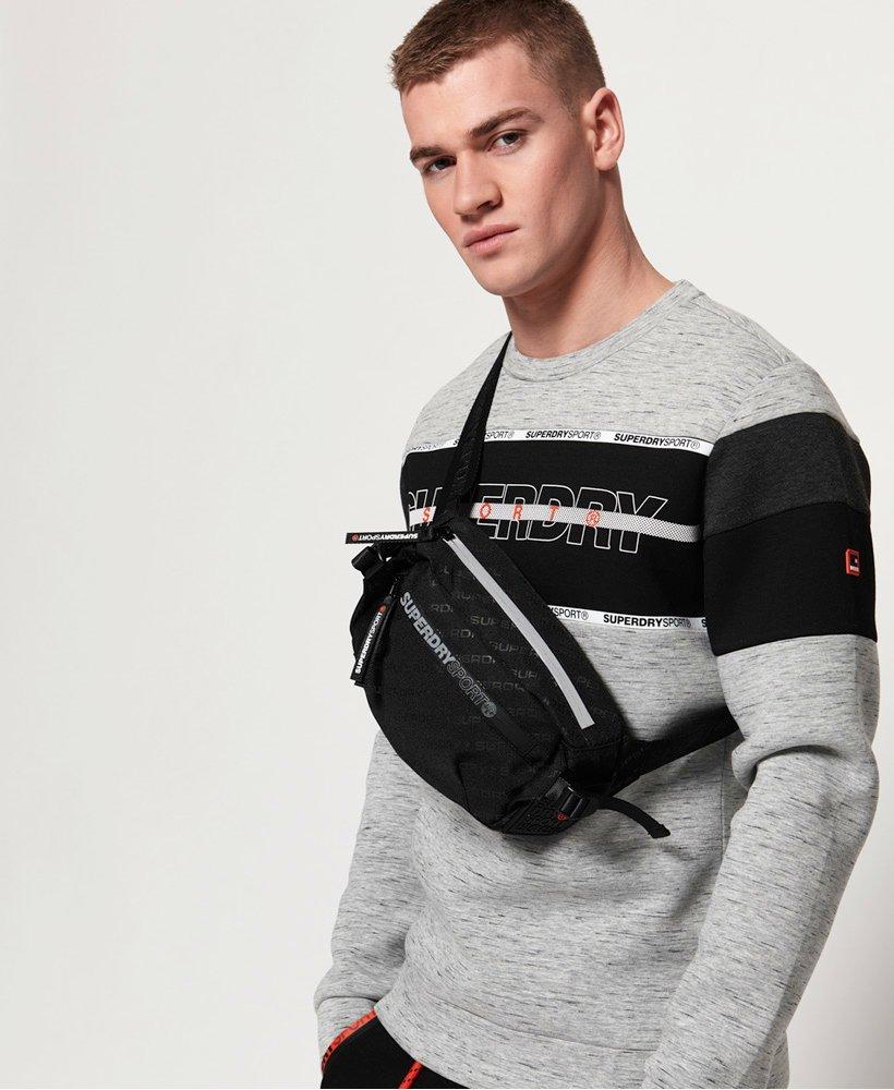 Superdry Rubber Sport Bum Bag in Black for Men - Lyst