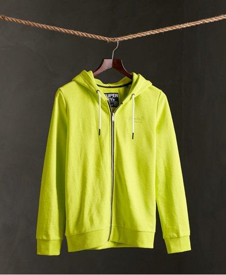 Orange label elite loopback zip hoodie Clearance