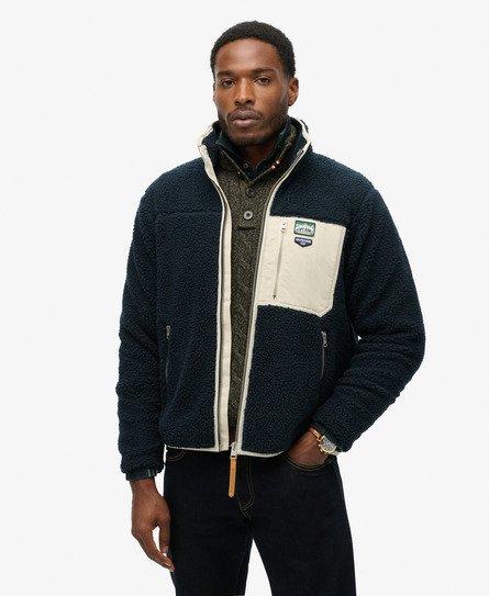 Polaire rétro vintage entièrement zippée Superdry pour homme en