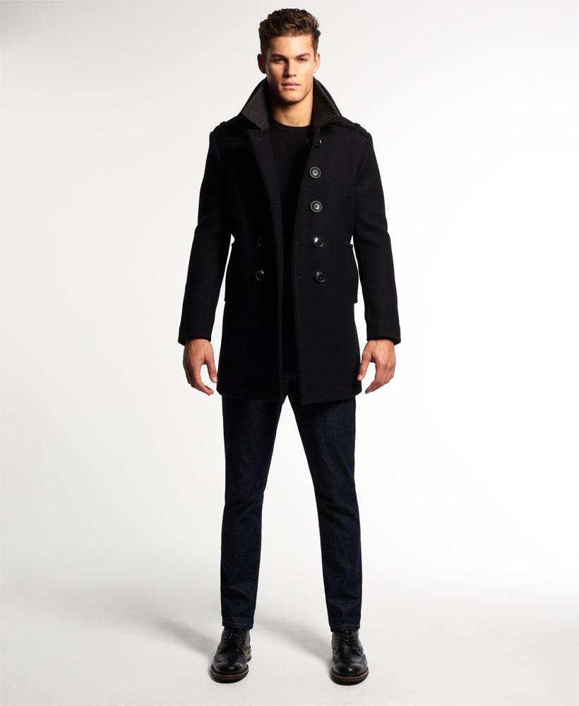 wool bridge coat