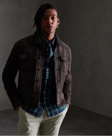 Superdry Suede Highwayman Trucker 