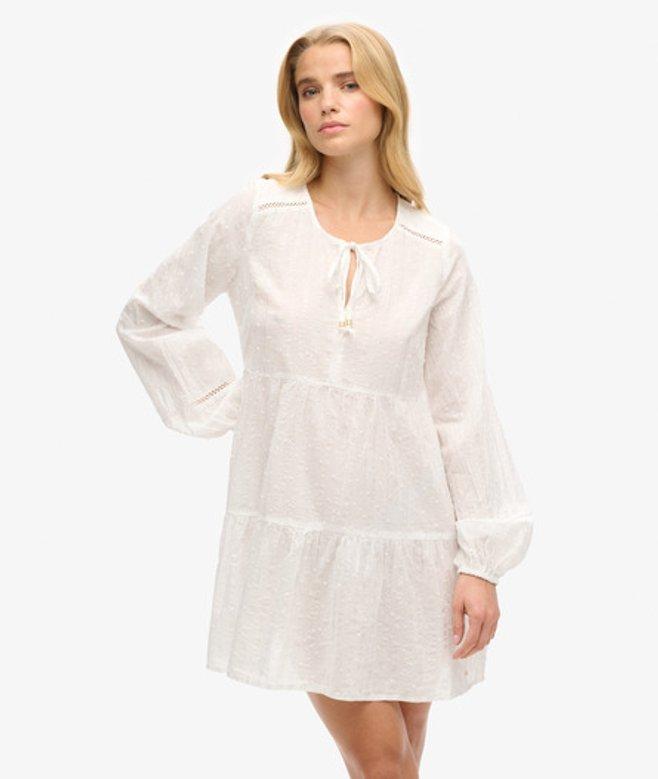 tan lace leilana dress Leilani Fit-and-Flare Wedding Dress