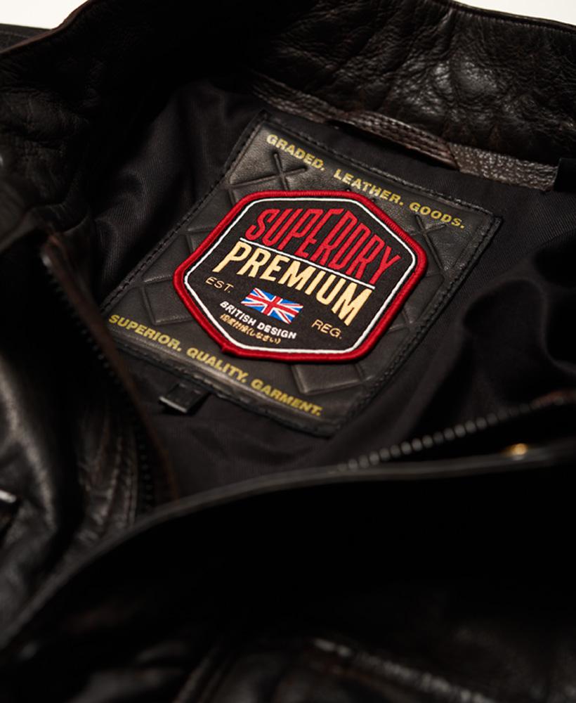 leather rotor jacket