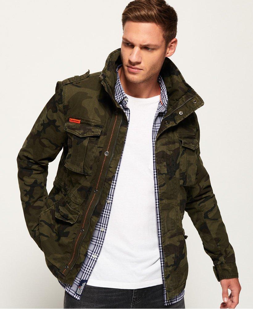 Superdry Classic Rookie Military Jacket in Green for Men - Lyst