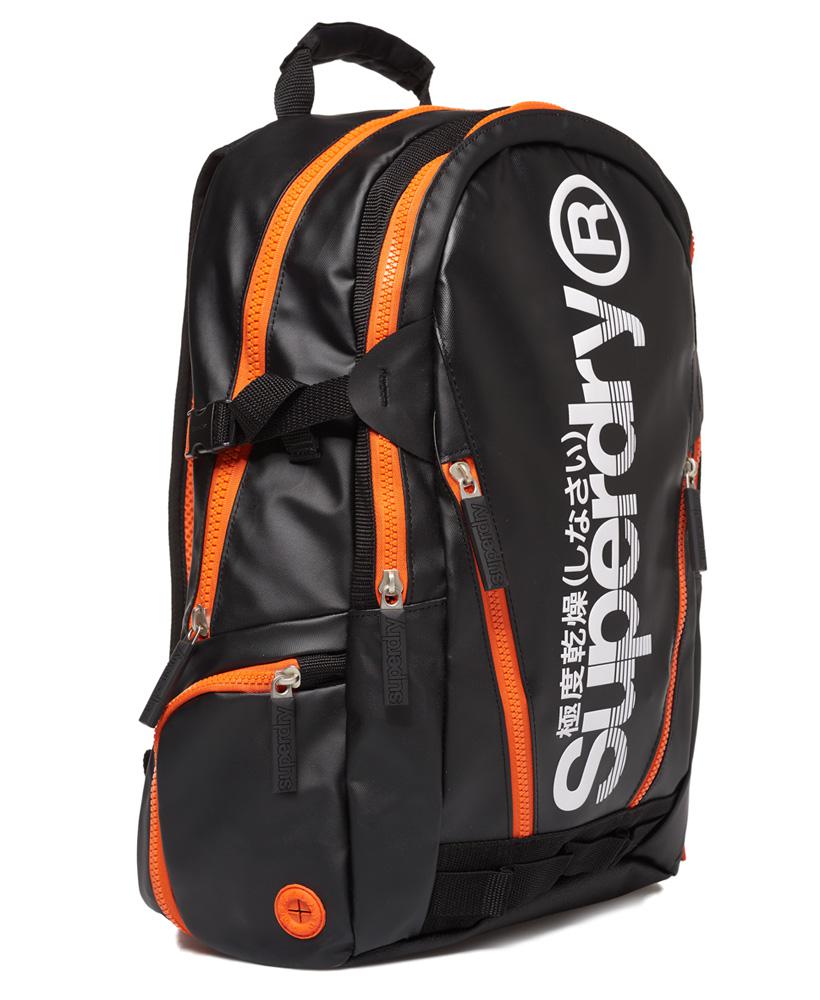 Superdry Synthetic Sonic Tarp Backpack in Black/Orange (Black) for Men |  Lyst