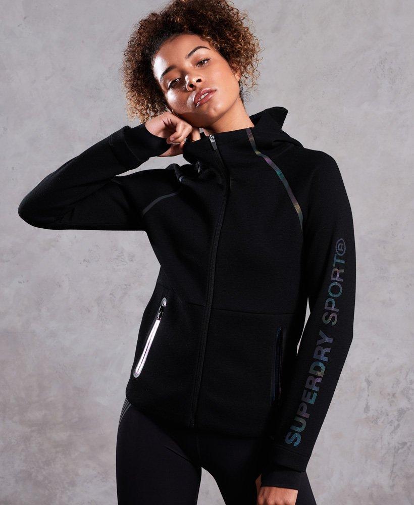 performance zip hoodie