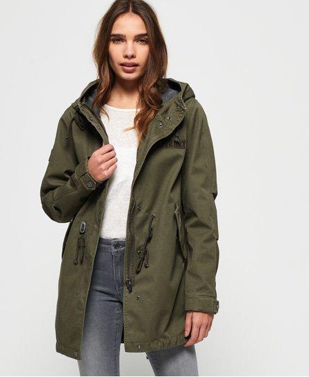Superdry Rookie Bonded Parka Jacket in Green - Lyst
