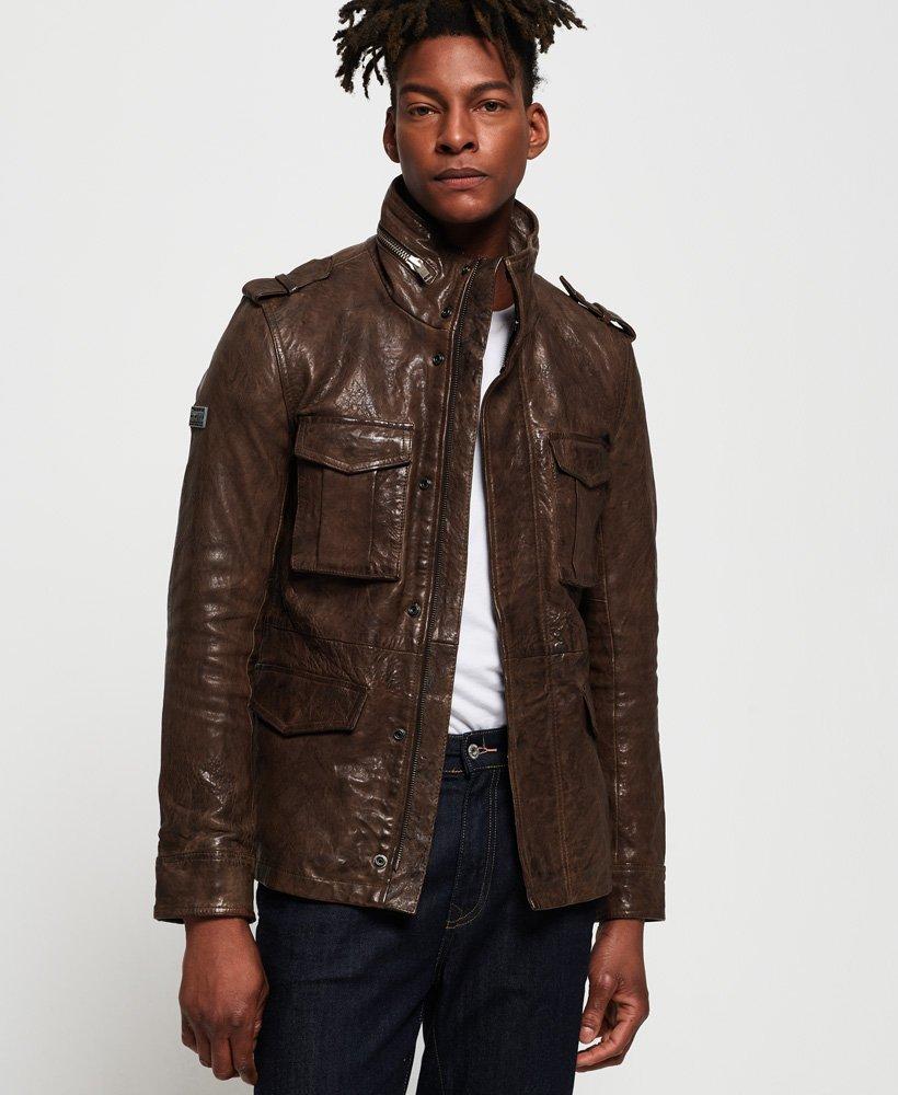 superdry brown coat