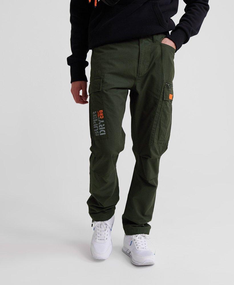 Superdry Parachute Cargo Pants Green in Black for Men | Lyst