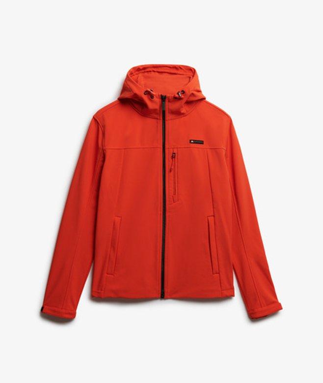 Superdry Hooded Soft Shell Trekker Jacket in Red for Men Lyst UK - Main Image