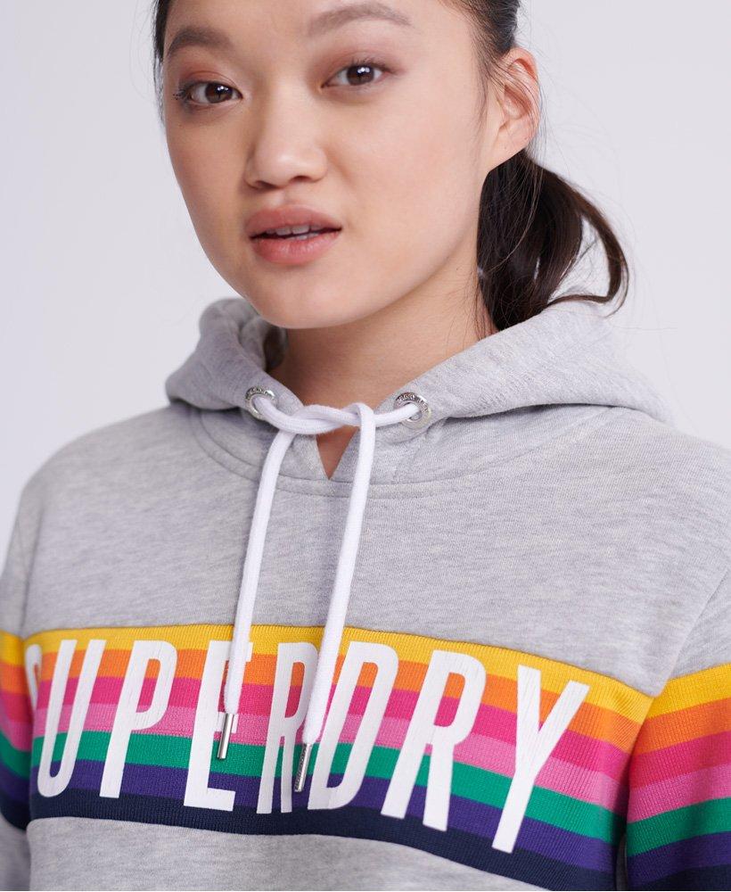 Superdry Carly Carnival Hoodie Grey in Gray | Lyst
