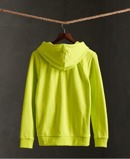 orange label elite loopback zip hoodie