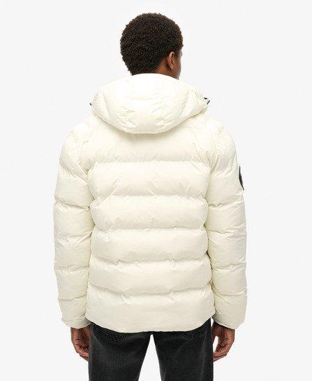 Superdry Graphic Puffer Jackets Superdry Men´s Natural Hooded