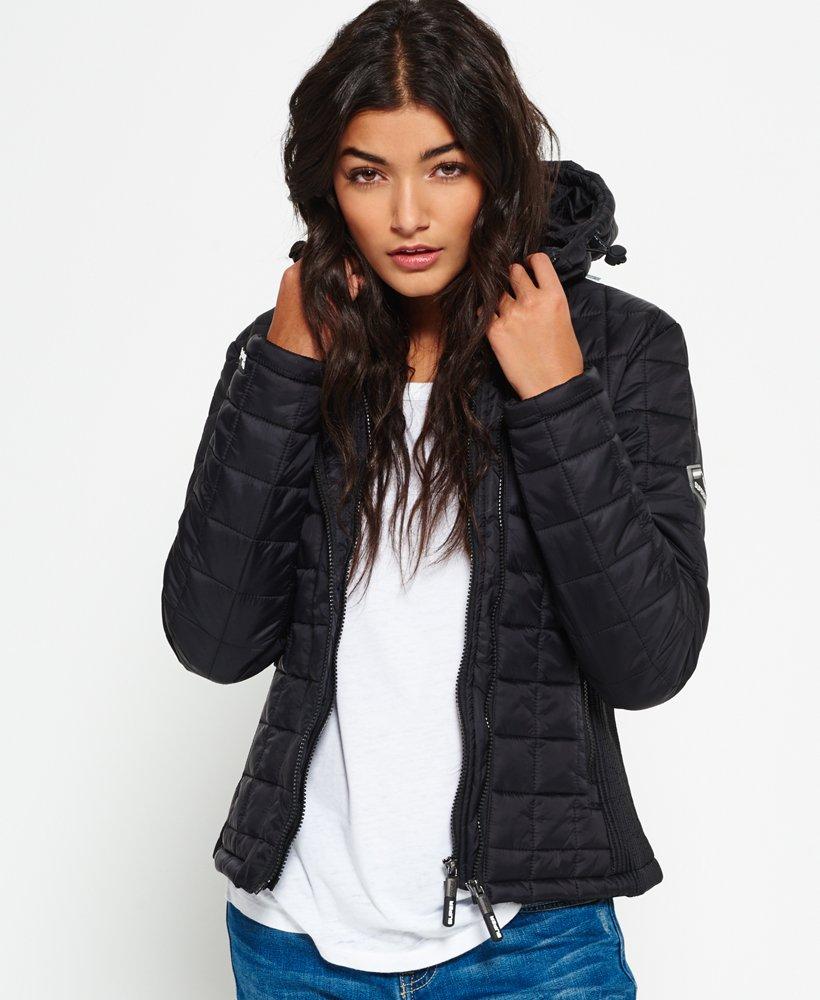 box quilt fuji jacket