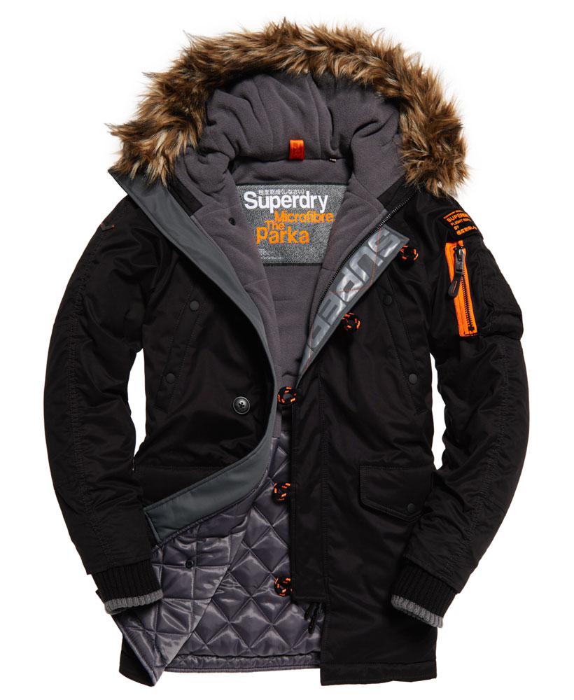 new model microfibre parka