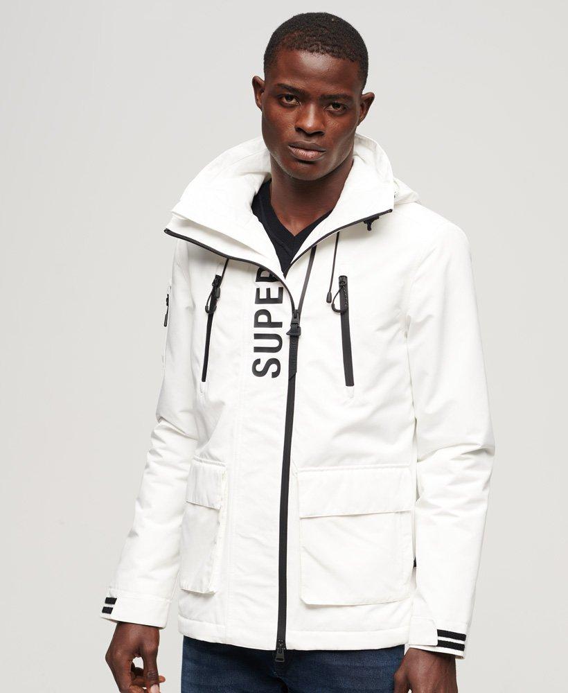 White windcheater shop