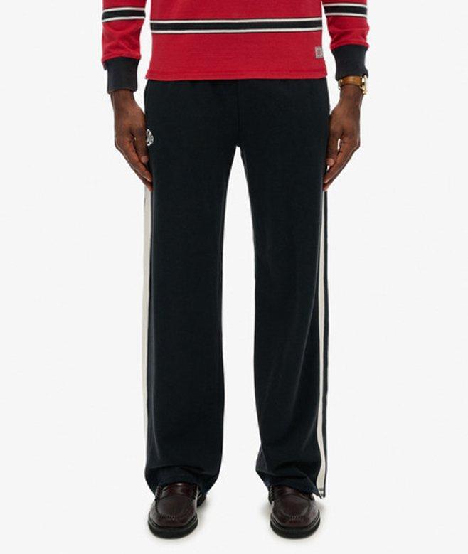 Straight Joggers Bas De Survetement Superdry Jogging Noir Homme