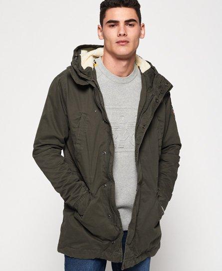 Superdry Winter Rookie Military Parka Jacket in Green for Men - Lyst