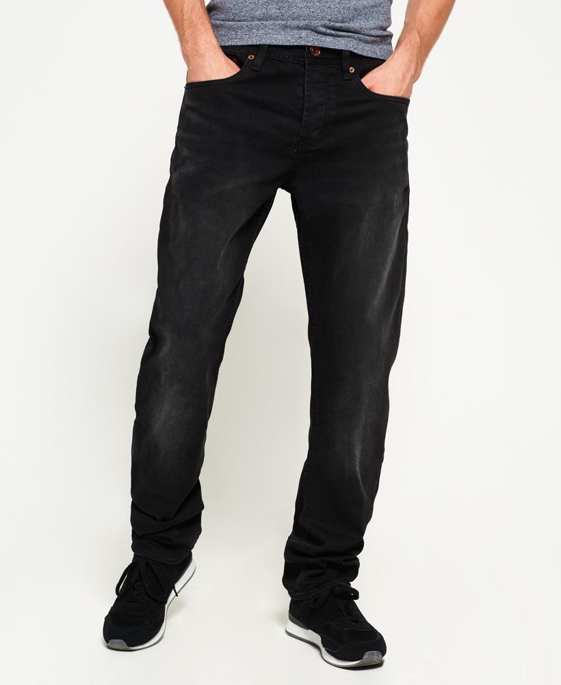 Superdry Denim Loose Jeans in Black for Men Lyst