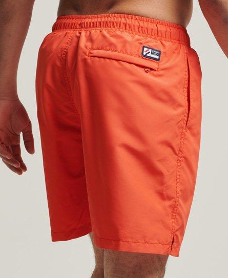 Superdry Code Applique 19 Inch Swim Shorts in Orange for Men | Lyst