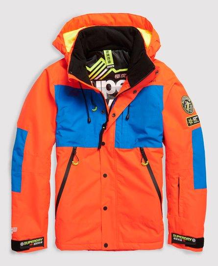 superdry orange ski jacket