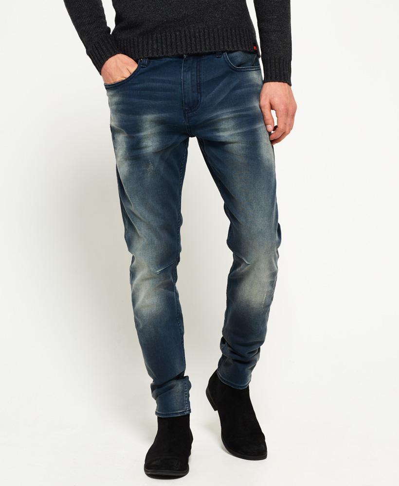 Lyst - Superdry Slim Low Rider Jeans in Blue for Men - Save 50%